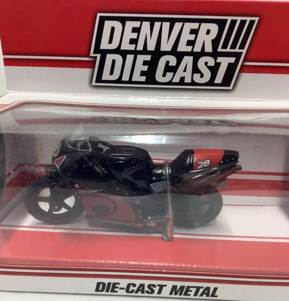 Denver Die Cast Racing Motorcycle New in Box - s1a - Image 2 of 4