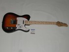UTOPIA SIGNED SUNBURST ELECTRIC GUITAR TODD RUNDGREN KASIM SULTON PSA COA — photo 1
