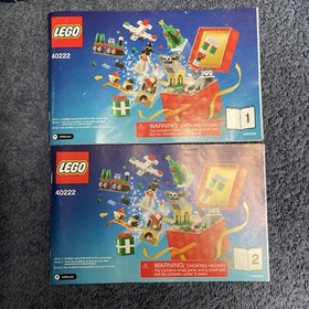 LEGO Seasonal 40222 Christmas Build-Up 100% Complete W/Box & Instructions 