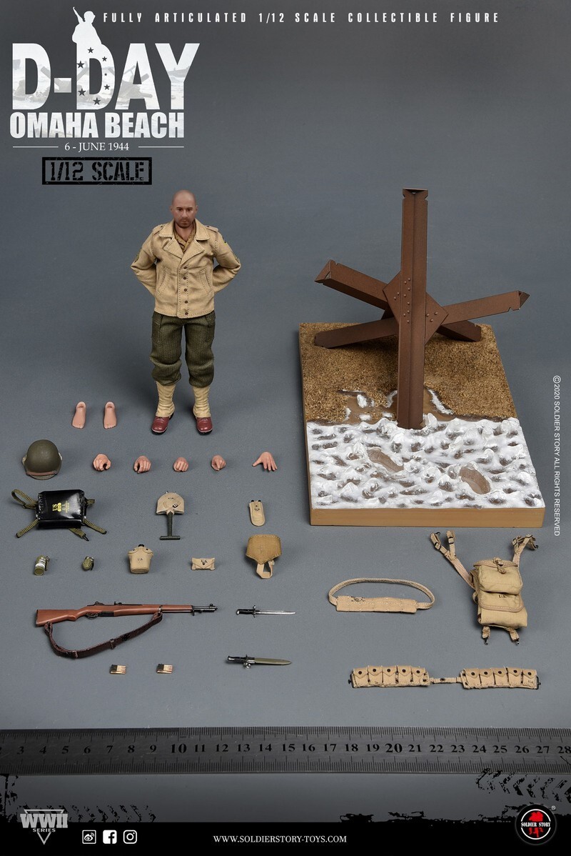 Soldier Story SSM-005 D-DAY WWII US 2nd Ranger Battalion Sergeant