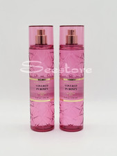Bath  Body Works Covered in Roses Fine Fragrance Body Mist Spray 8 oz Set of 2