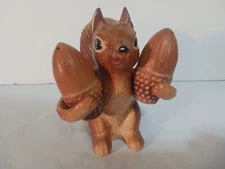1960s Kitschy Artmark Squirrel and Acorns Salt Pepper Shakers Read Description 