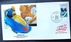 1988 OLYMPIC GAMES   BOB SLED EAST GERMANY FLEETWOOD CACHET FDC UNADDR