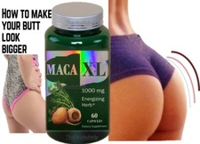 BOOTY ENLARGER PILLS bigger butt lift glutes hips thighs Enlargement Enhancement