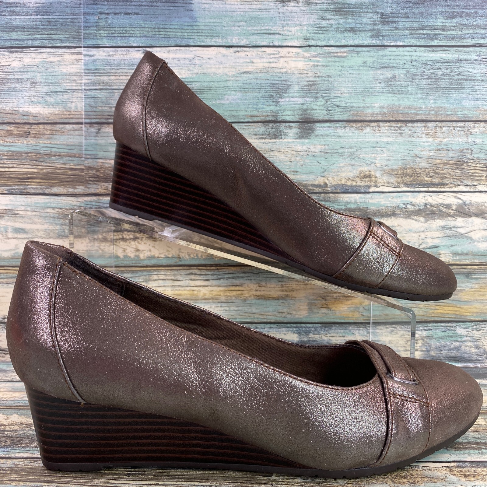 CLARKS Mallory Pumps Shoes Womens Sz 9 Formal Dress Work Office Career Business eBay