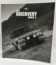 2001 Land Rover Discovery Series Ii Deluxe Sales Brochure Sd Le Se Original