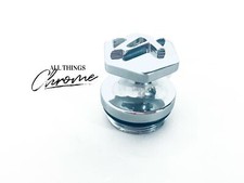 ZX 3D CHROME OIL CAP OIL PLUG 03-08 ZZR600 (ZX600)