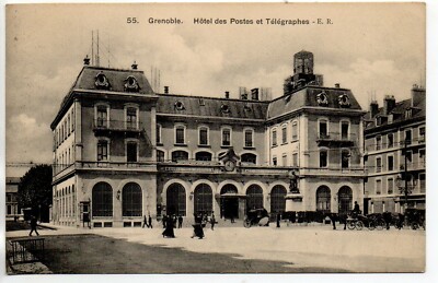 Thema DIE POST - Postamt - CPA 38 - GRENOBLE - die Post