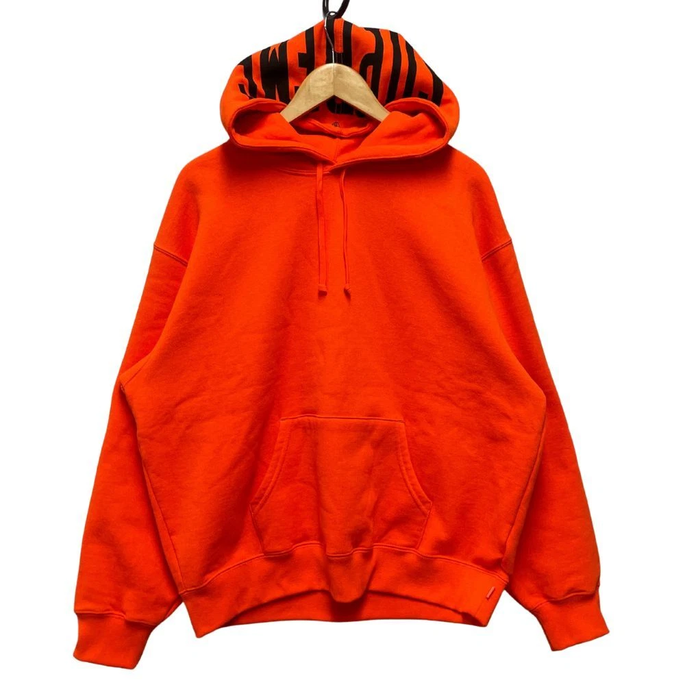Sweat à capuche échauffant SUPREME 24SS Parker orange L authentique / 36867