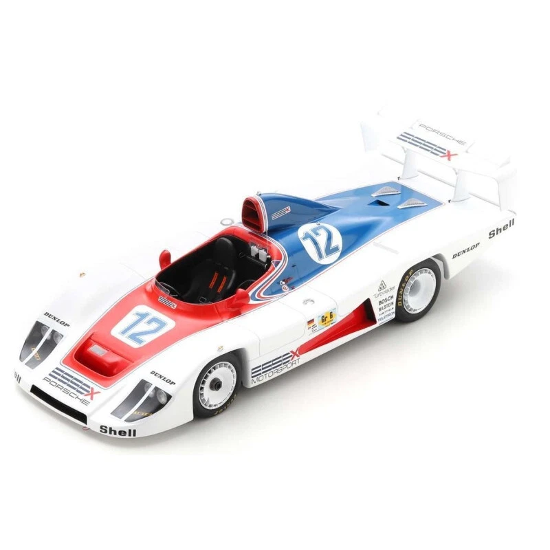 New Spark Porsche 936 No.12 24H Le Mans 1979 1:18 Model Car White 18S522 KidBX - Image 4 of 4