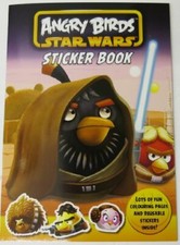 Angry Birds Star Wars sticker book and colouring book in 1 