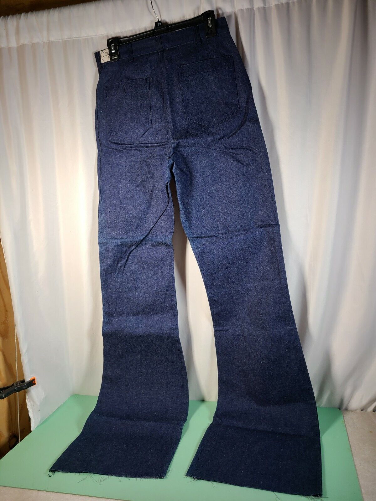 Vintage Military Issued US NAVY USN Denim Type II Utility Trousers 31 XLONG  NEW