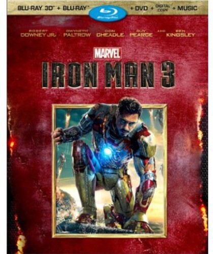 Iron Man 3 (Blu-ray 3D, 2013) (DVD nicht enthalten) - Bild 1 von 1