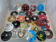 Huge PC Game and Software Lot Of 30+ Loose Discs - Skynet, Half-life - See Desc.