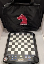 Excalibur King Master II Electronic Chess & Checkers Game 911 NEW in Carry Bag
