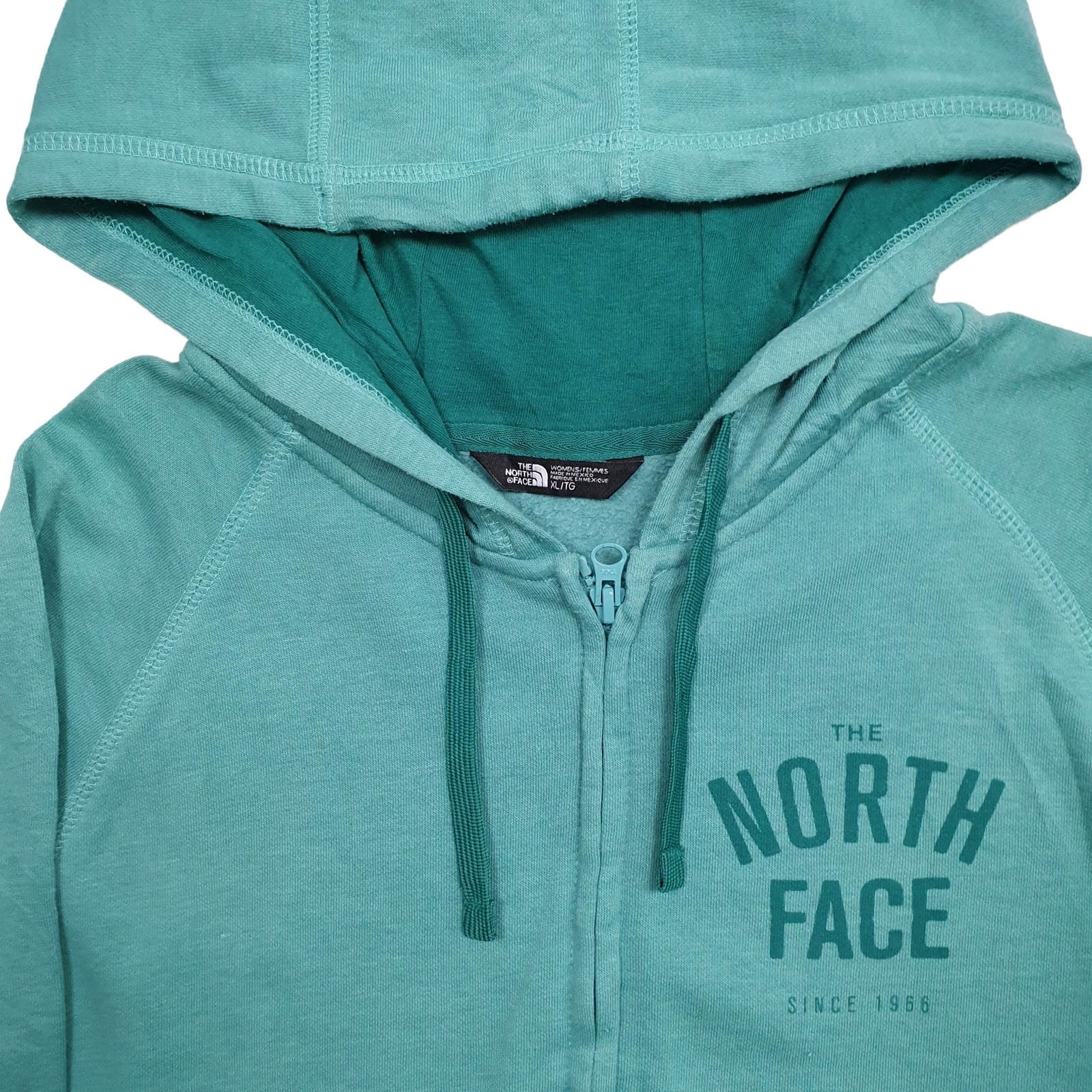 THE NORTH FACE Full Zip Cotton Jumper Sweatshirt Womens L image 2