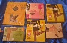 TOP Konvolut Strumpfhosen Paket glänzende + transparente Nylons Gr 36 38 40 OVP!