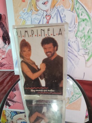 Pimpinela Hay Amores Que Matan CASSETTE Tape 1993 Polydor Por Ese Hombre Htf