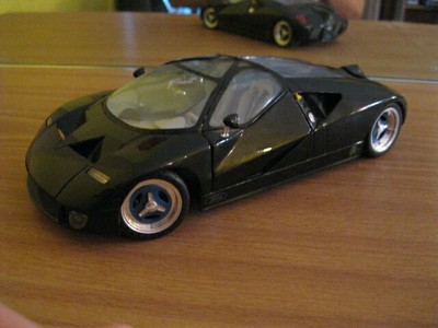 1995 Ford Gt90 Concept Car Exhiben Maisto 1 18 Negro Edicion