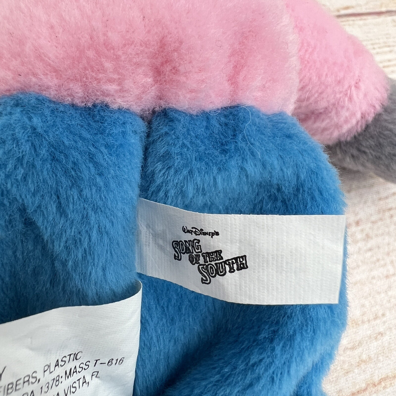 VTG Disney Brer Rabbit Song Of The South Bean Bag Plush Splash Mountain ...