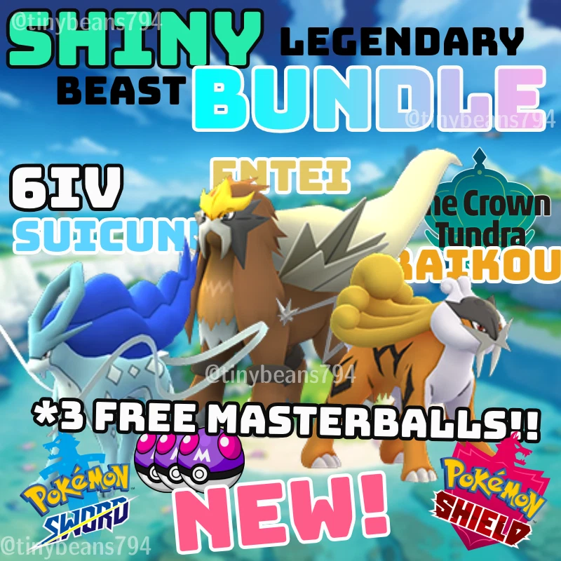 new Shiny raikou, shiny suicune, shiny entei raid started in pokemon go.