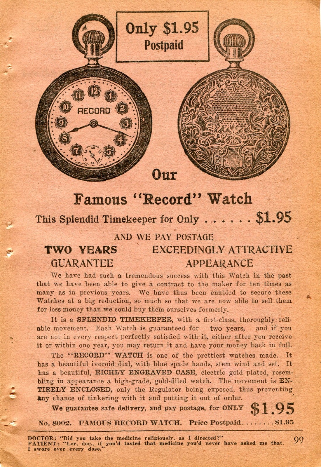 Ювелирные изделия 1922 small Print Ad