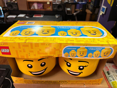 NEW LEGO Minifigures 2024 6 Head Storage Set 1784970 | eBay