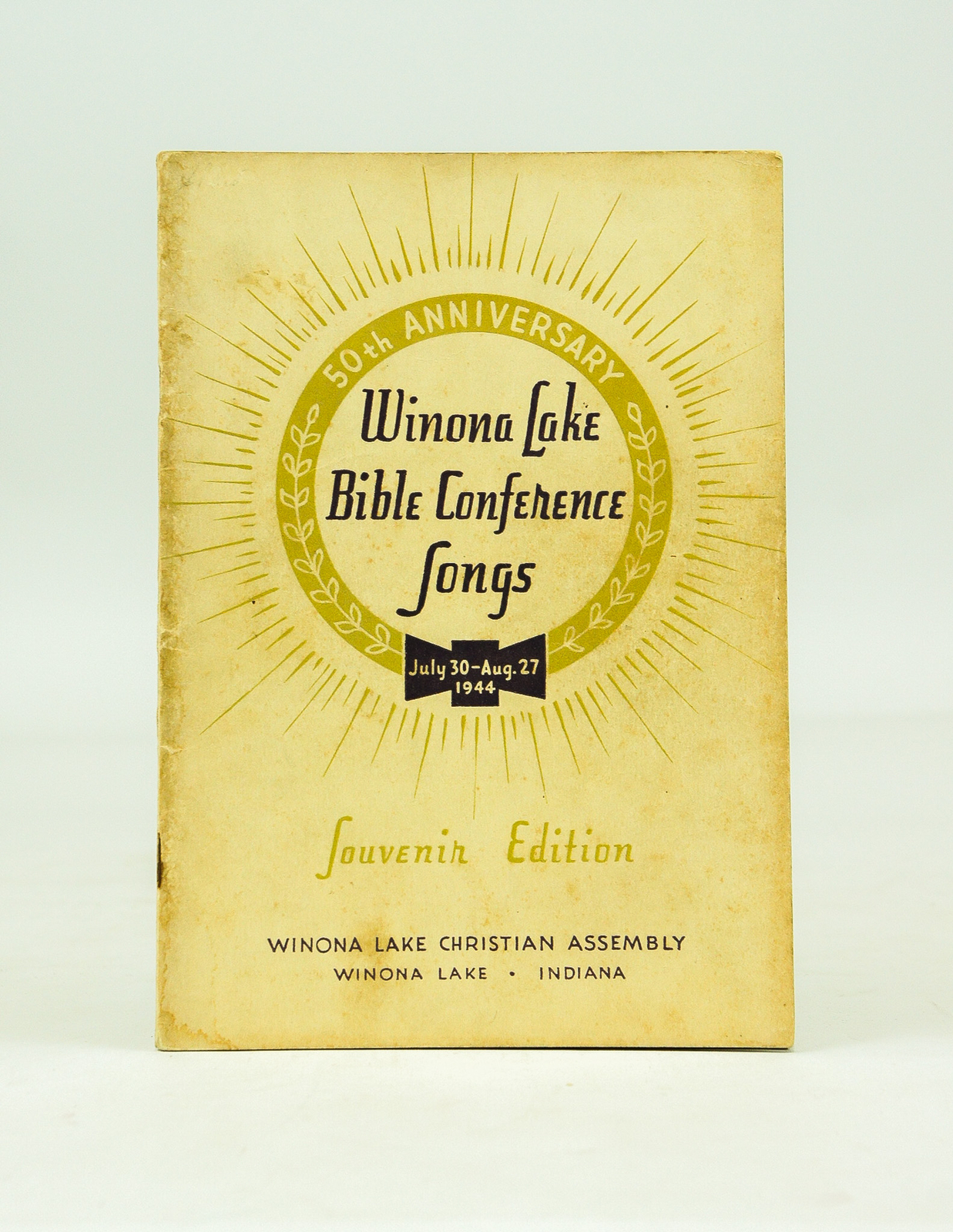 Winona Lake Bible Conference Songs eBay