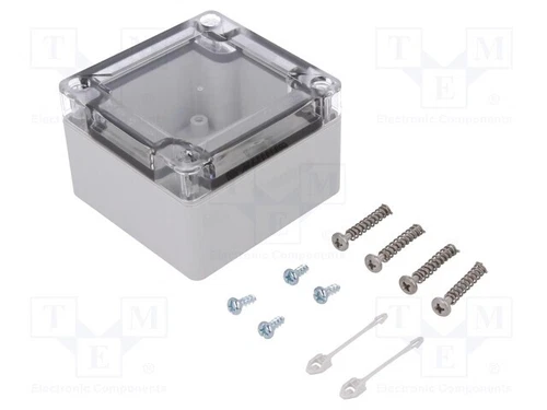 Enclosure: Universal Grey X: 82mm Y: 84mm SIZE Z: 55mm IK07 10100301 Universal-G