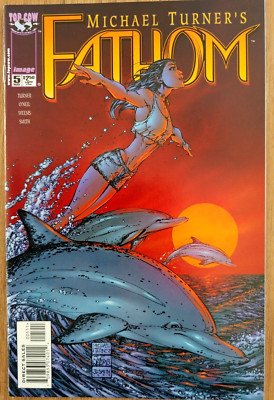 Michael Turners Fathom No.5 May. 1999 - Image  US / CAN - Fathom #5  1999- Vol.1