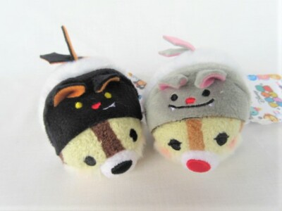 CHIP DALE TSUM TSUM PLUSH DOLL HALLOWEEN 2019 SET