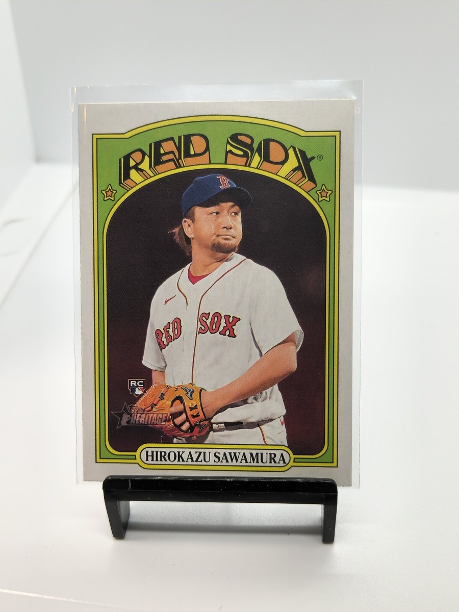 2021 Topps Heritage Hirokazu Sawamura Rookie RC Boston Red Sox