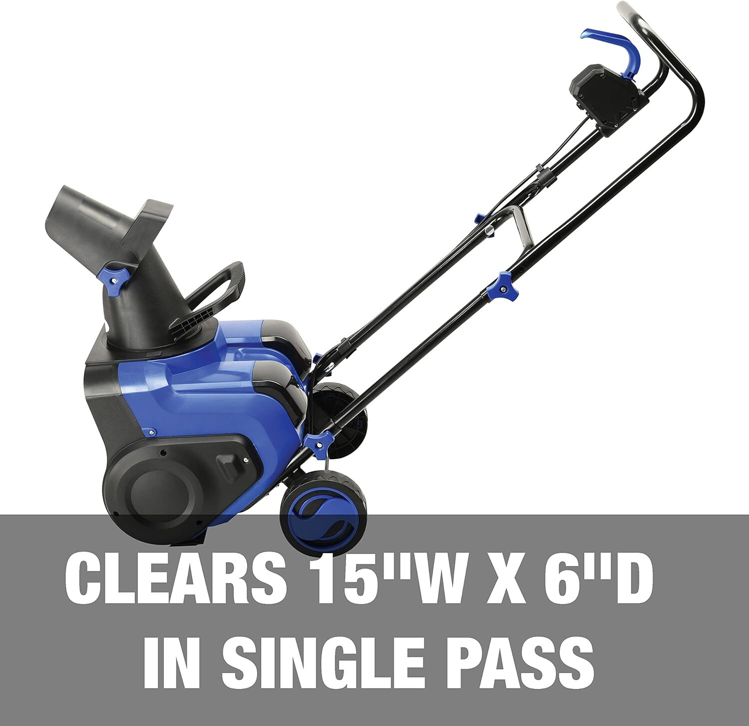 Snow Joe 24V-X2-SB15 Electric Snow Blower Kit 15-inch, Brushless 750W Motor