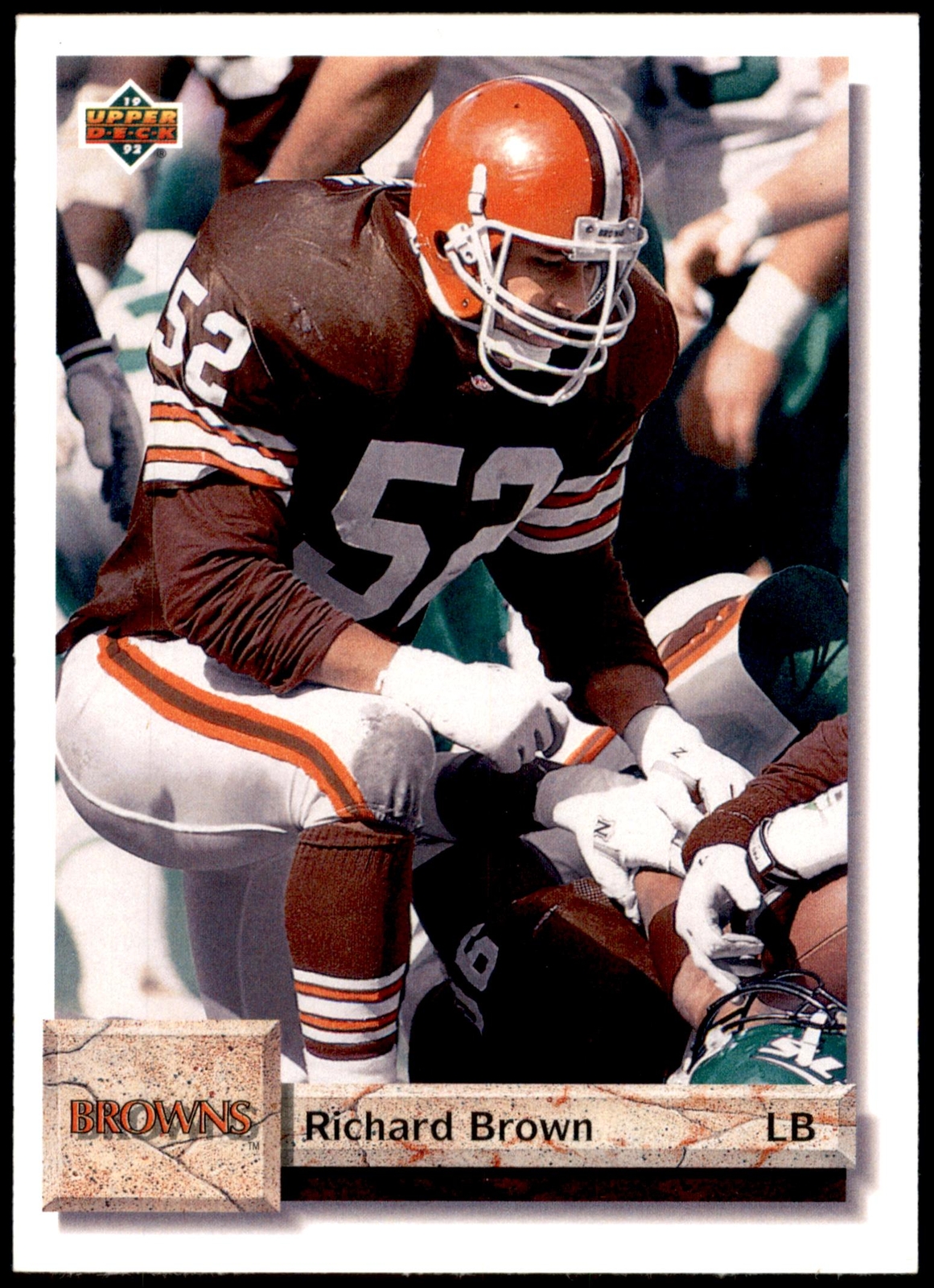 Richard Brown #70 1992 Upper Deck