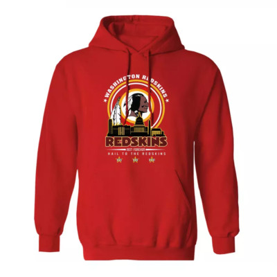Men's Washington Redskins Shirt Hoodie V2