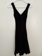 Moda International Black Stretchy Dress Size XS EUC
