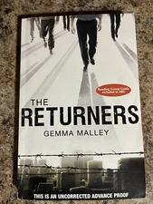 The Returners Gemma Malley ARC Advance Reader Copy Proof Paperback