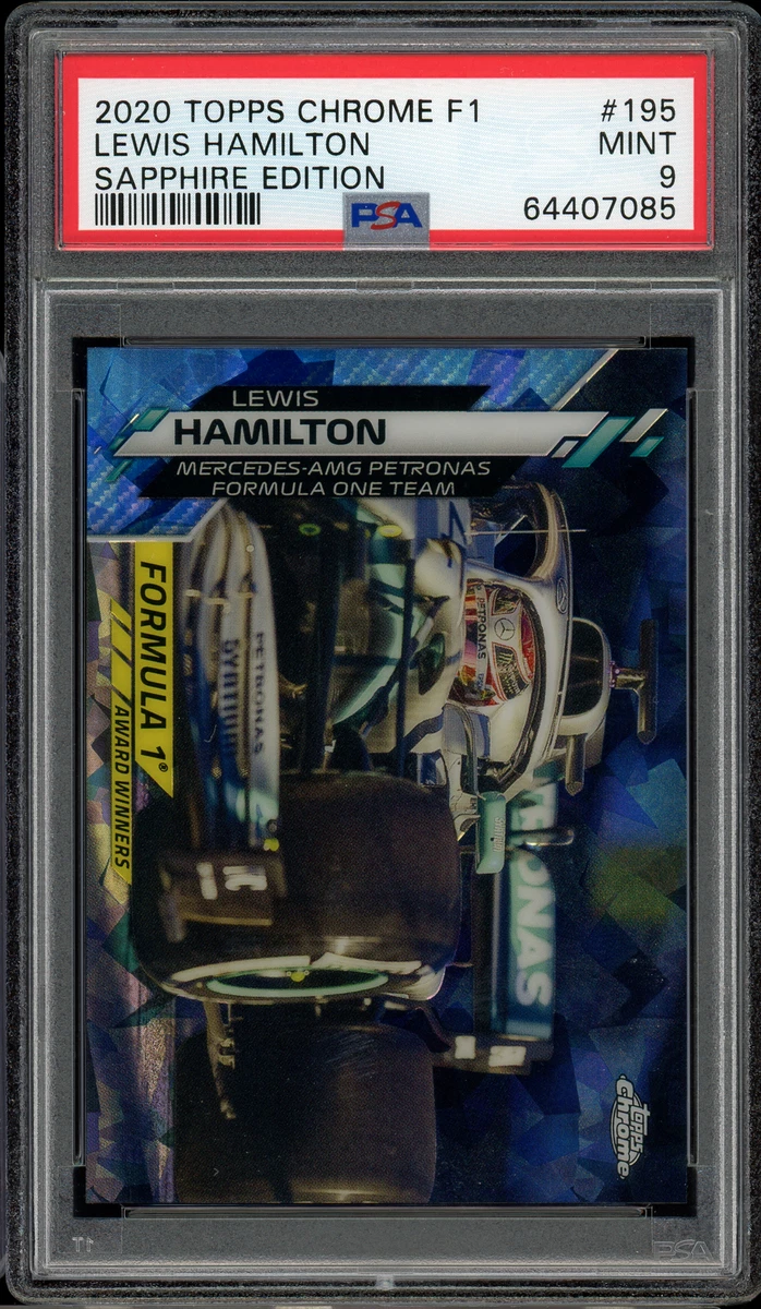 2020 Topps Chrome Sapphire Edition Formula 1 - Lewis Hamilton #195
