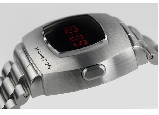 Reloj digital de cuarzo para hombre Hamilton American Classic PSR H52414130 Foto 4 de 4