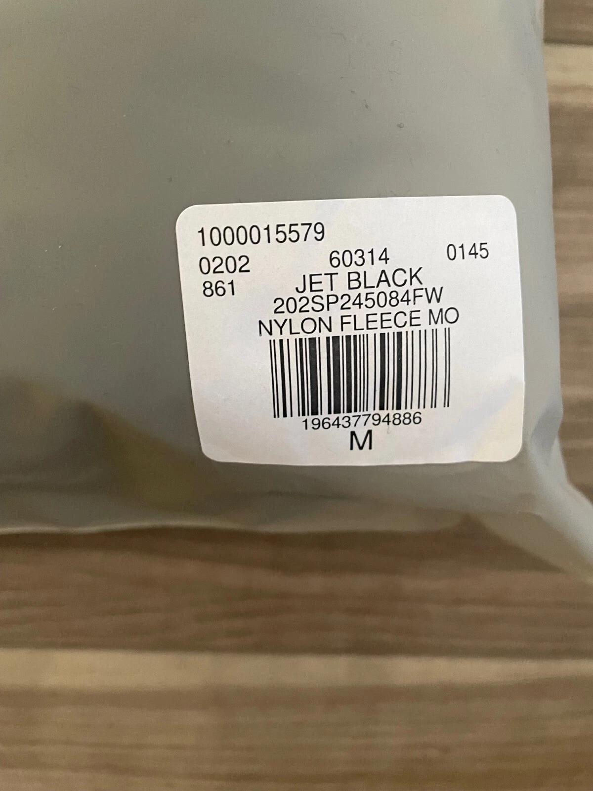 Abito maglione finto Fear Of God Essentials donna taglia M nylon pile nuovo in