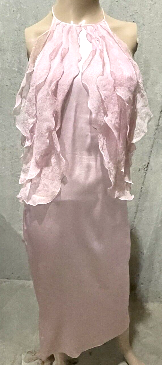 emanuel ungaro pink dress Emanuel Ungaro Fuchsia Sweetheart Ruched Beadwork Gown