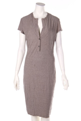 JAMES PERSE dress Garment Dyed 2 = D 38 olive grey NEW