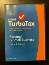 2014 Intuit TurboTax Home & Business Federal + STATE for Windows & Mac