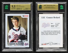 2019-20 SC2020 Connor Bedard Rookie Hockey gray 01/15 MNT 9.5