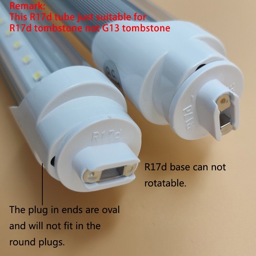 T8 LED Tube Lights 5Foot Equal to 57.8in F60T12 CW HO Fluorescent Light Bulb T12 - Picture 6 of 12