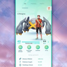 LEVEL 40   POKEMON   +16M DUST GO   +100 SHIN...
