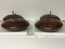 1013 Furniture Legs Bun Feet Couch Chair Ottoman Sofa 2.25" High 4 legs