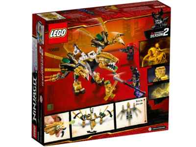 m57468707227　確認用 Lego The Golden Dragon 70666 NINJAGO Minifigure Building Set