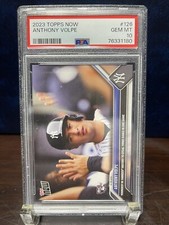 2023 Topps Now Anthony Volpe #126 PSA GEM MINT 10?Rookie Card???. rookie card picture