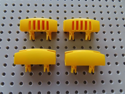 LEGO 4 x Technic Stein 1x4 2 Pins Kühler Lüfter 30622 gelb 4794 8421 4668 4622